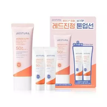 Aestura Derma UV365 Red Soothing Tone-up Sun Cream 40ml special (+ 20ml inorganic sunscreen provided) Red Soothing Tone-Up Sun Cream Only