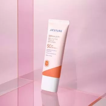 AESTURA Derma UV 365 Red Calming Tone-up Sunscreen 40mL Special Set (+Mineral Suncreen 20mL)