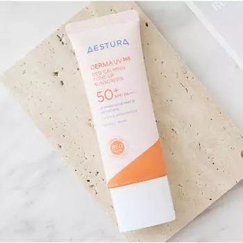 Aestura DermaUV365 Red Soothing Tone-Up Sun Cream 40ml, 1 unit