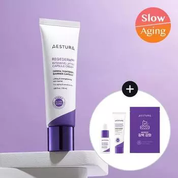 Aestura Resedum 365 Плотность, эластичность, капсульный крем, 50 мл + 10 мл, специальный (+Сыворотка Resedum 7 мл+3 упаковки масок) Resedum Cream Project