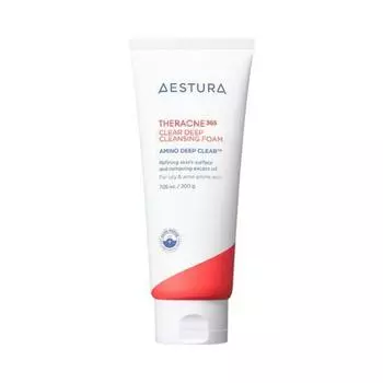 AESTURA THERACNE 365 Прозрачная пенка для глубокого очищения 200г