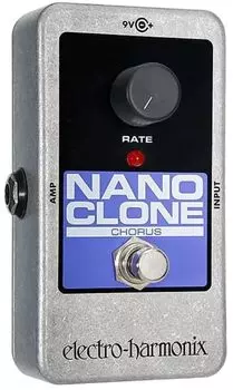 эффектор аналоговый хорус Nano Clone электро-гармоникс электро-гармоники [] серебряный