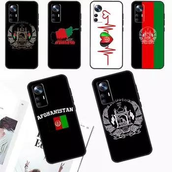 Афганский флаг Афганистана баннер для POCO M6 Pro X6 Pro X3 X5 F3 F5 M5s чехол для телефона Xiaomi 14 12T 11T 13T Pro 12 13 Lite Mi 12 Pro
