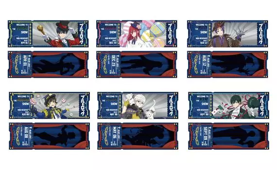 AFORCE x DRAGON HORSE Blue Rock Holo Card 6 шт. КОРОБКА [Circus Ver.]