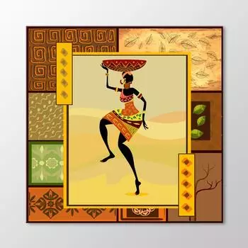 Африканская Женщина Живопись