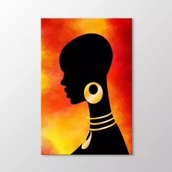 Африканская Женщина Живопись