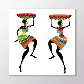 Африканские Женщины Живопись