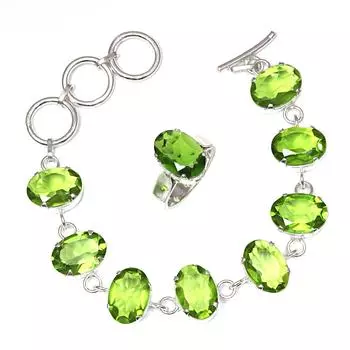 Африканский аметист драгоценный камень женские унисекс ювелирные изделия браслеты и кольца 7-8