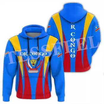 Африканский регион осень и зима новая одежда мужская повседневная свободная толстовка с капюшоном свитер с принтом флага Эритреи толстовка S