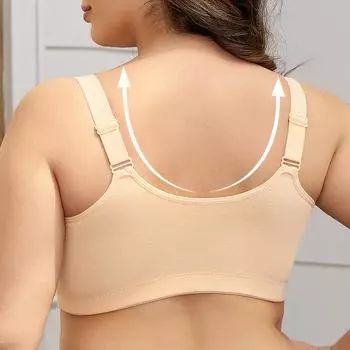 AG Cup 36-52 Супер Большой Размер Бюстгальтера Размер Без Стальной Ободка Модный Печатный Передняя Пряжка Нижнее Белье 36/80AS