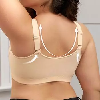 AG Cup 36-52 Супер Большой Размер Модный Печатный Бюстгальтер Размер Без Стальной Ободка Спереди Пряжка Нижнее Белье 36/80AS