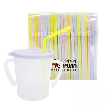 Агафра New Magic Straw Cup + Magic Straw 200р, New Magic Straw Cup (фиолетовый) + Соломка 200р.