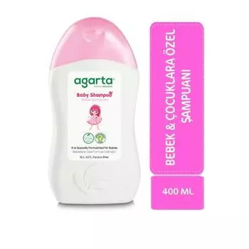 Agarta Natural Baby Girl Шампунь для волос и тела 400 мл