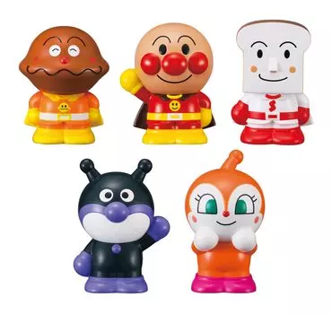 AGATSUMA Anpanman Finger Puppet Series Hero Set для всех