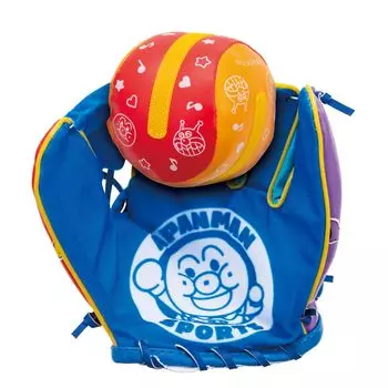 AGATSUMA Anpanman Glove Ball Set 3 года и & (Целевой возраст старше) синий