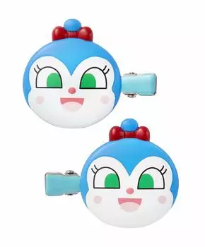 AGATSUMA Anpanman Hair Accessory Front Clip Kokin-chan