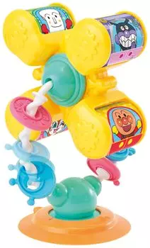 AGATSUMA Anpanman идеально подходит для круглой и круглой ручной игры на колесе обозрения для детей 6 месяцев и стола! (целевой возраст старше) жёлтый