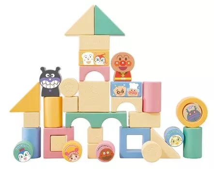 AGATSUMA Anpanman Благословения природы Tsumiki DX рожденный из риса (Целевой возраст: 0 месяцев и т.д.)