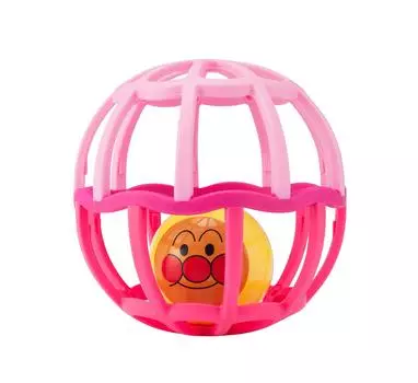AGATSUMA Anpanman Shakashaka Ball Pink 2 months or more