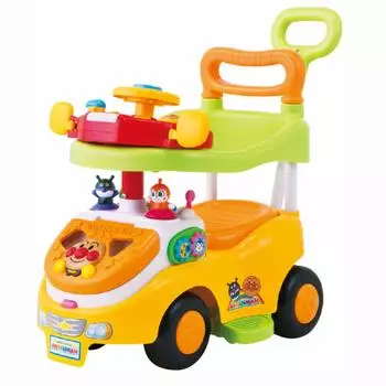 AGATSUMA Anpanman Yokubari Busy Car DX с защитой толкателя от 10 месяцев до 5 лет + (Целевой возраст: старый)