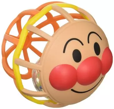 AGATSUMA Baby Ball Anpanman Shakashaka Face Ball от 2 месяцев и старше жёлтый