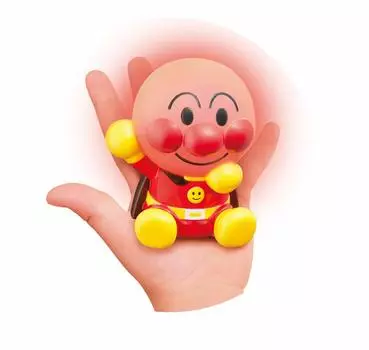 Agatsuma Glows brightly in the palm of your Talking Anpanman hand!