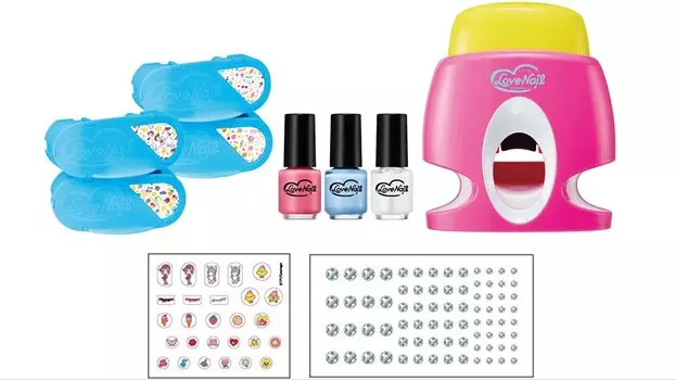 Agatsuma Love Nail Штамп для ногтей Hinagirl Cute Set Pink
