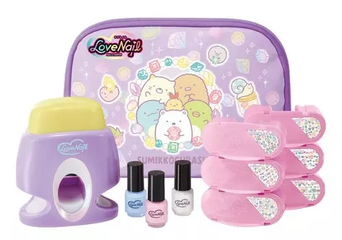 AGATSUMA Love Nail Штамп для ногтей Sumikkogurashi DX Set Фиолетовый [2022]