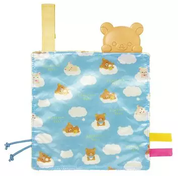 AGATSUMA Rilakkuma Baby Crunchy Towel with Teething Pad
