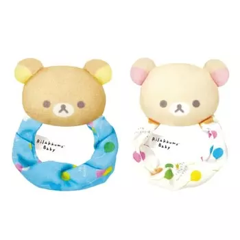 AGATSUMA Rilakkuma Baby Otete и мягкая погремушка Anyoni