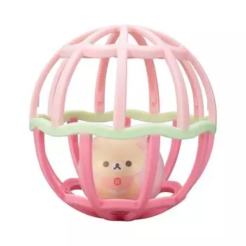 AGATSUMA Rilakkuma Baby Shakashaka Ball Розовый Рираккума BabyЦелевой возраст: 2 месяца и более)