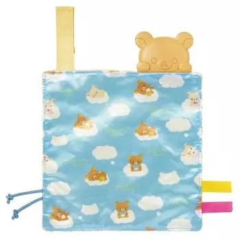 AGATSUMA Rilakkuma Детское хрустящее полотенце с подушечкой для прорезывания зубов