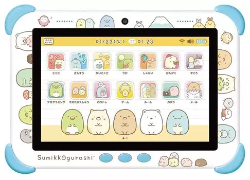 AGATSUMA Sumikko Gurashi Connect with Connect с Sumikko Pad для детей от 5 лет и старше, 8 дюймов, синий Wi-Fi! каждый! синий