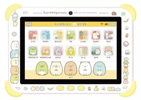 AGATSUMA Sumikko Gurashi Подключитесь к Подключись к Sumikko Pad Возраст от 5 лет и старше 8 дюймов Желтый Wi-Fi! каждый! жёлтый