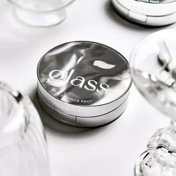 AGE20 S Glass Skin Essence Pact Perfect 12.5g+ сменный набор, Увлажнение, Корейская косметика, Kbeauty, образец 21Bright neutral ivory