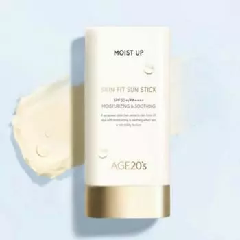 Age20 s Skin Fit Увлажняющий и успокаивающий солнцезащитный стик 19 г