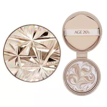 AGE20S AGE20 S Essence Cover Pact Diamond Edition Snow Gold Original 1 Refill 1, 1 шт, ID No. 21 Снежное золото
