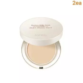 AGE20s Шелковистая фиксирующая пудра 12,5 г*2 шт. P000DXDO - 21 Light Beige
