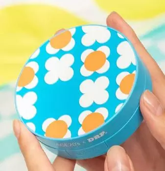 AGE 20 s Essence Cover Pact Новый оригинальный Dropdropdrop Pattern Play Edition Set (синий), Корейская косметика, Kbeauty, пробник 13 Pink Latte