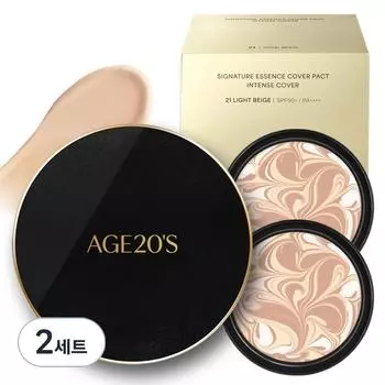 Age to Weness Signature Essence Cover Pact Intense Case 1 x + 2 сменных блока, нет. 21, 2 комплекта
