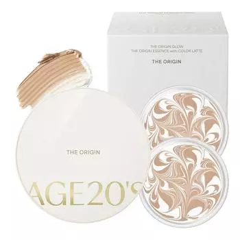 Age to Wenness Di Origin Essence Pact 1 основной продукт + 1 сменный блок, нет. 21 Белый латте, 1 набор