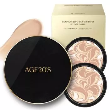 Age to Wenness Signature Essence Cover Pact Intense Case 1 x + 2 сменных блока, нет. 21, 1 комплект