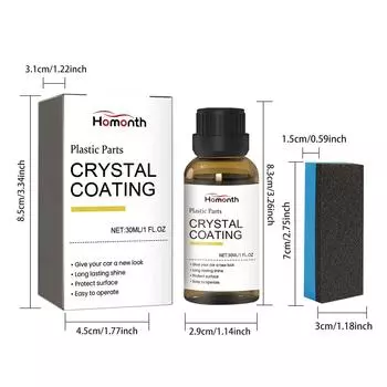 Агент по восстановлению автомобилей Homont, пластиковое покрытие для салона автомобиля, ремонт сидений на приборной панели, ремонт салона автомобиля 30ml