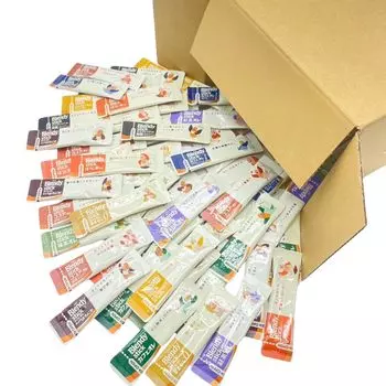 AGF Blendy 10 100 pieces variety drink cafe au limited edition towel included Sticks, types, set, comparison, lait, assortment, gift,
