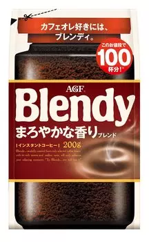 AGF Blendy мягкий ароматный пакетик 200 г, который растворяется в молоке, как вы [Растворимый кофе] [Кофейная вода] [Как в кафе] [Заправка]
