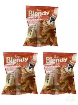 AGF Blendy Potion Caramel Ore Base Coffee Drink Только молоко Карамель Ледяной Карамель Эспрессо x 6 3 пакетика (18 г штук)