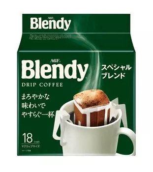 AGF Blendy Regular Coffee Drip Pack Special Blend 18 пакетиков x 2 пакетика [Drip Coffee]