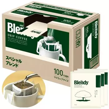 AGF Blendy Regular Coffee Drip Pack Special Blend 100 пакетиков [Drip Coffee]
