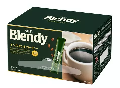 AGF Blendy Stick Black 100 бутылок [кофе в стиках] [водорастворимый кофе] [растворимый кофе]