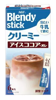 AGF Blendy Stick Creamy Iced Cocoa Ale 6 бутылок x 6 коробок с молоком 6 штук [Серия напитков] [Молоко и какао] (х 6)